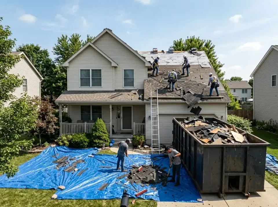 roof-replacement-debris-remova-004 — frequently asked questions, Cheapest Dumpster Rentals in West Lafayette, IN